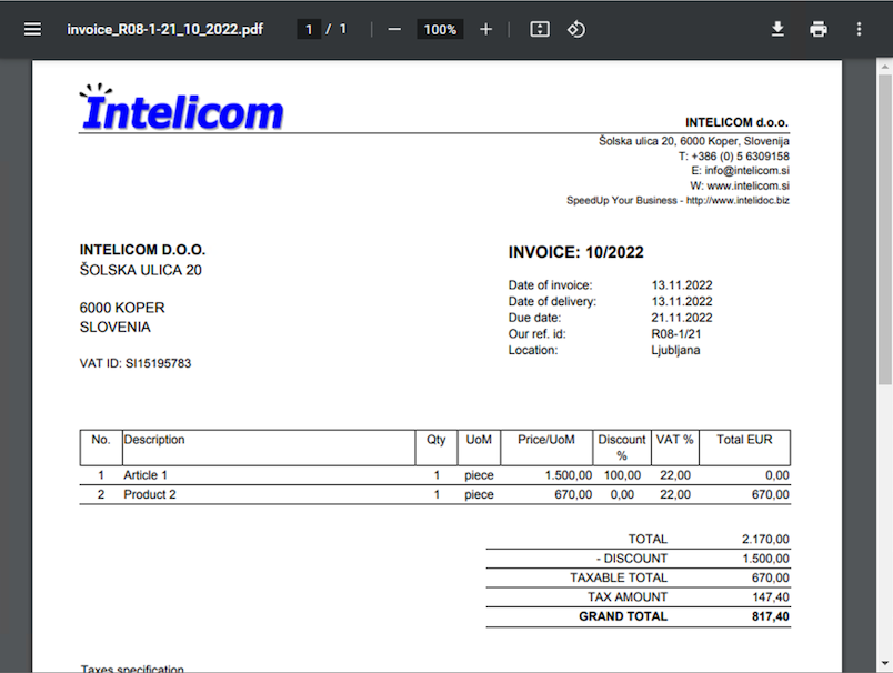 Print 4 Domino - PDF printing system for HCL Domino