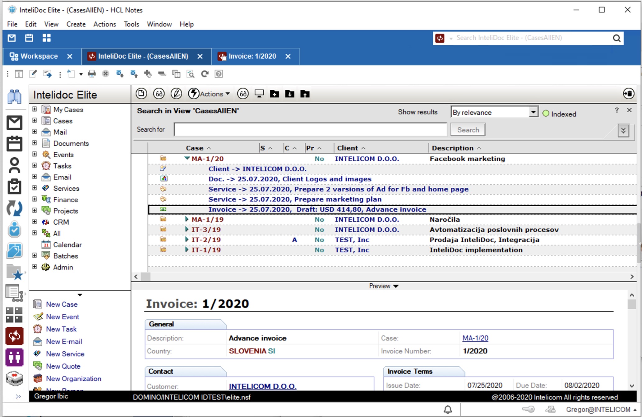 InteliDoc Factoring